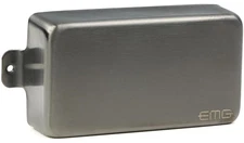 EMG 60 Active Humbucker Pickup~Brushed Black Chrome~W/Wiring Kit~USA~Brand New