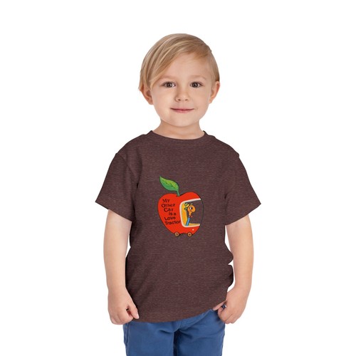 My Other Car Is a Love Tractor Toddler Short Sleeve Tee - Picture 36 of 37