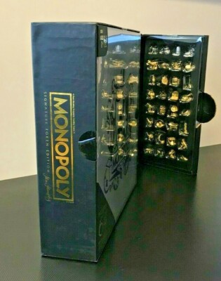 Hasbro Gaming C0729 MONOPOLY 64 Pieces Signature Token Edition