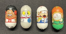 Mighty Beanz Lot Of 4, Michael Jordan, Cat, Diver, Space Monkey