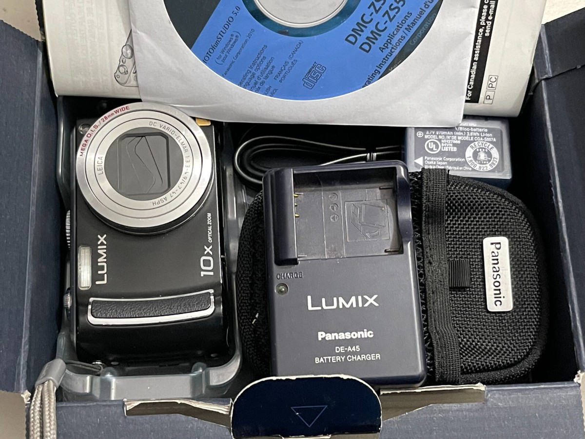Panasonic LUMIX DMC-TZ5 9.1MP Digital Camera - Black for Panasonic LUMIX DMC-TZ5 9.1MP Digital Camera - Black for