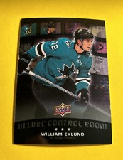 2021-22 Upper Deck Allure - Control Room #CR-18 William Eklund (RC)