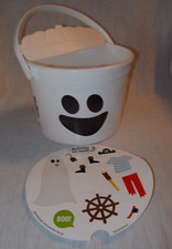 McDonalds Halloween Bucket 2022 Boo Bucket McBoo White Ghost With Stickers