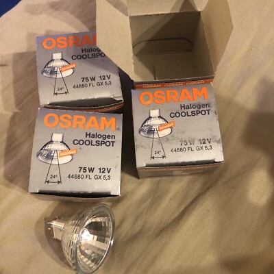 Ampoule Remplacement Spots Boutique OSRAM HALOSPOT 111 12V 75W 24 Gr G53 41840 NEU EEK: G EUR 91,60 Spot HalogÃ¨ne