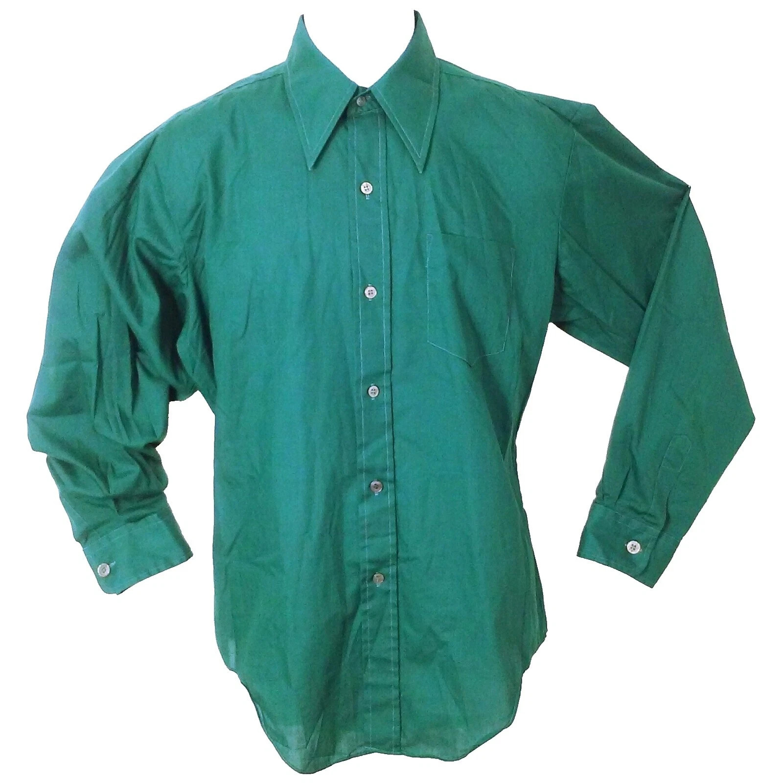 Mod/Gogo Casual Vintage Camisas de vestir para hombres