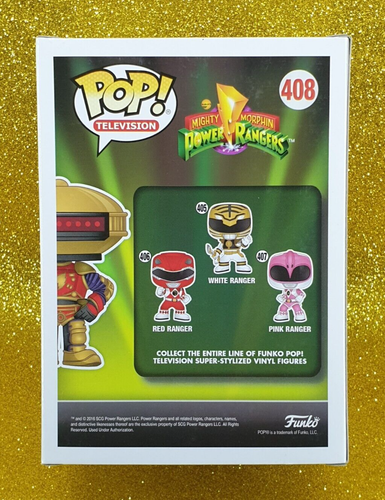 FUNKO POP TELEVISION MIGHTY MORPHIN POWER RANGERS #408 ALPHA 5 VINYL 🌵💦🚨 - Picture 4 of 11