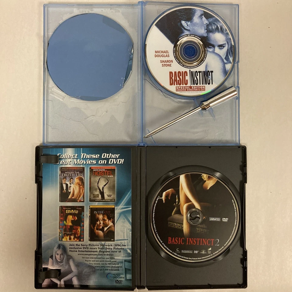 Basic Instinct Special Edition & Basic Instinct 2 UnRated Extended Cut DVD - Image 4 of 4