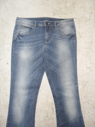 ATTUALI E ALLA MODA JEANS BENETTON Tg. 31 MODELLO FLARE - Foto 15 di 21