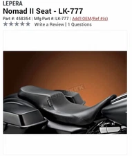 Le Pera Nomad II Seat Lk-777