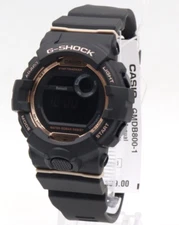 New Casio G-Shock Steptracker Black/Rose Gold Bluetooth Watch 45mm GMDB800-1 $99