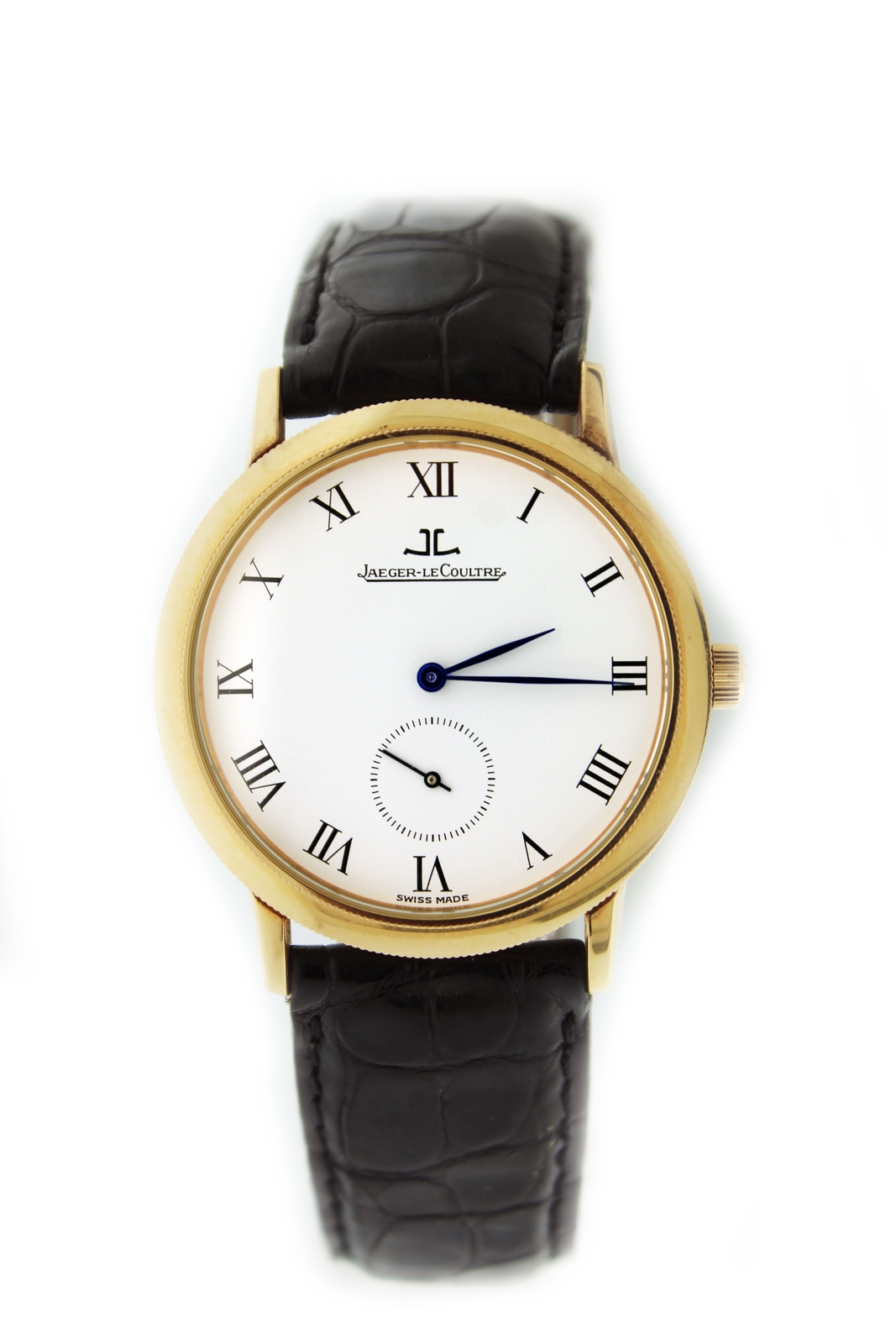 Jaeger LeCoultre Gentilhomme 152.2.81 34mm 18k Pink Rose Gold Automatic Watch