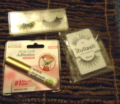 (2) Lash Extension   (1) Eyelash Selling Glue Individual Lashes Extensions