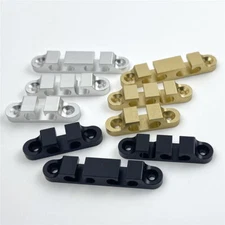 2×Aircraft Aluminum Bass 2/3/4 String Retainer String Guide Tree MATTE Hipshot