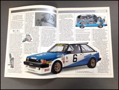 1985 Mazda GLC 16-page Original Car Sales Brochure Catalog | eBay