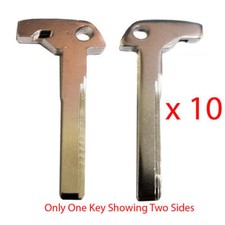 New Smart Key Keyless Uncut Blade Blank Replacement For Mercedes Benz 10 Pack New Smart Key Keyless Uncut Blade Blank Replacement For Mercedes Benz 10 Pack