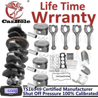 2.4L Engine Rebuild Overhaul Kit Fit Toyota Corolla RAV4 Highlander Scion xB tC