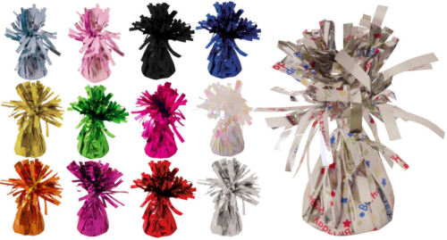 6 Foil Balloon Weights - Choose From 12 Colours - Metallic Birthday Party - 第 1/14 張圖片