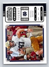 2023 Panini Draft Picks MICHAEL MAYER #19 Contenders College Ticket RC