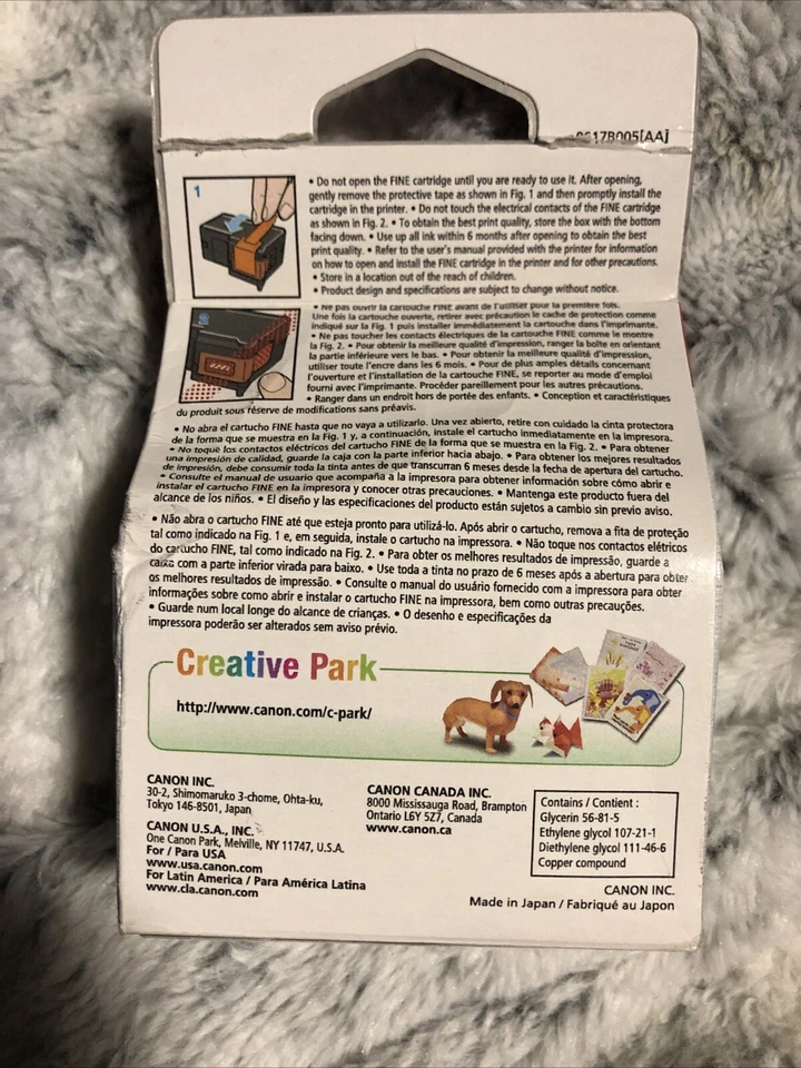 Canon CL-41 ChromaLife100 Pixma Genuine Original OEM Color Ink Cartridge - NEW - Image 3 of 4