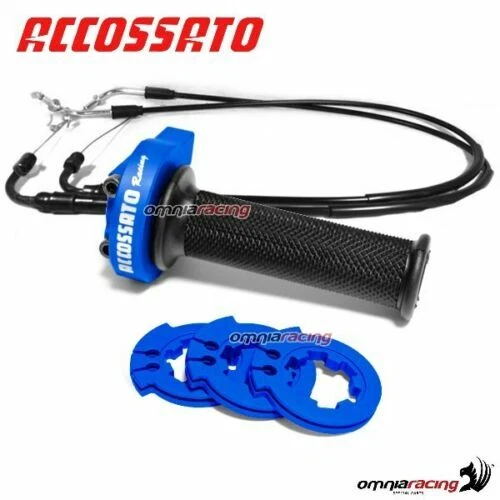 Cilindros de freno azules para motos