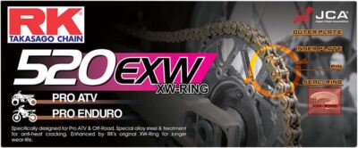 RK Motorrad Antriebskette 520 EXW 120L XWRING natur 520EXW120CL