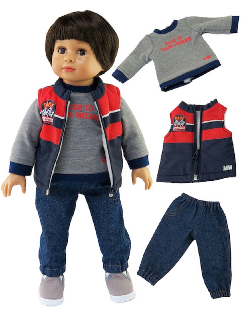 Boy Doll Clothes 18 Inch Fits Like American Boy Doll Clothes/ 18