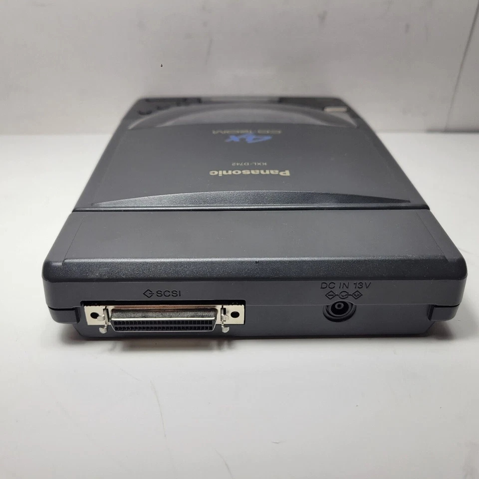 松下便携式 CD-ROM 驱动器 KXL-D742 日本制造 已测试工作,无充电器 — 第 3/4 张图片