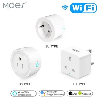 WiFi Smart Plug Socket Outlet Smart life/Tuya App Remote ...