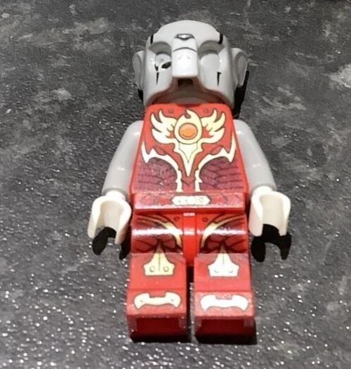 Lego Legends of Chima loc089 Worriz Minifigure - Fire Chi & Armour 70145 70147, photo 4 of 5