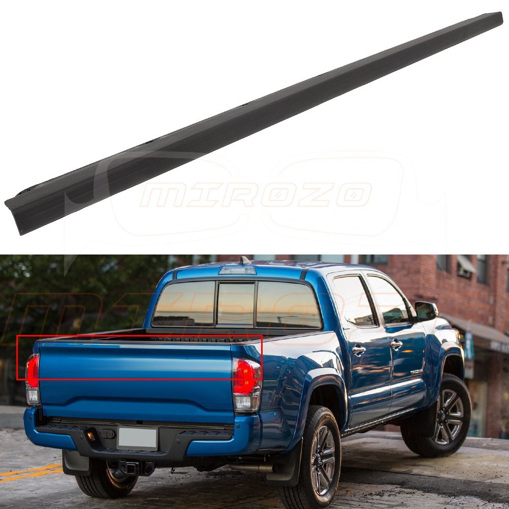 FOR 05-15 TOYOTA TACOMA TAILGATE SPOILER COVER MOLDING ABS TOP CAP PROTECTOR EBa