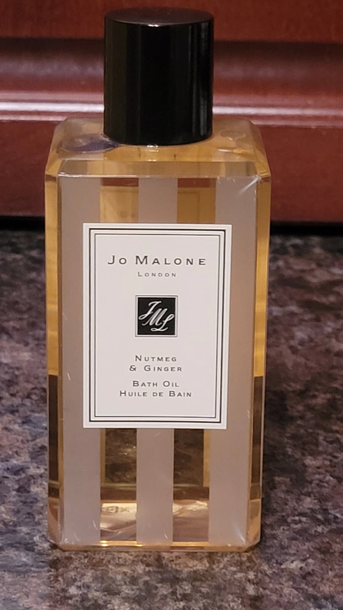 Jo Malone Nutmeg Ginger Scented Bath Oil Body Shower 8.5 oz London England NEW