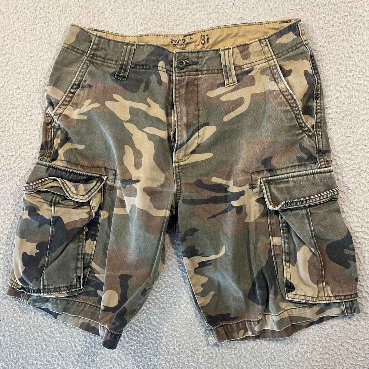 Old navy mens sales camo cargo shorts
