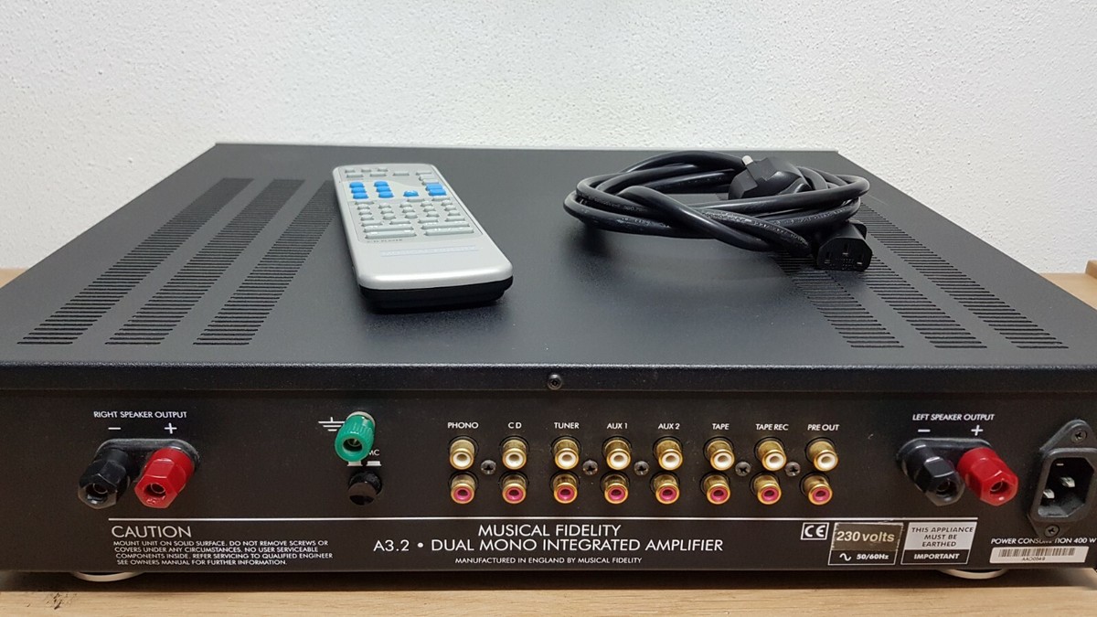 Musical Fidelity A3.2 High-End Dual Mono Integrated Musical Fidelity A3.2 High-End Dual Mono Integrated