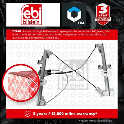 Window Regulator fits CITROEN BERLINGO 1.4 Front Left 96 to 11 KFX(TU3JP) 9221A4