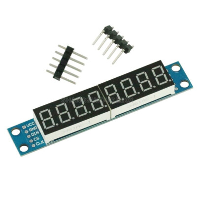 MAX7219 LED Dot matrix 8-Digit Digital Display Tube Control Module For Arduino