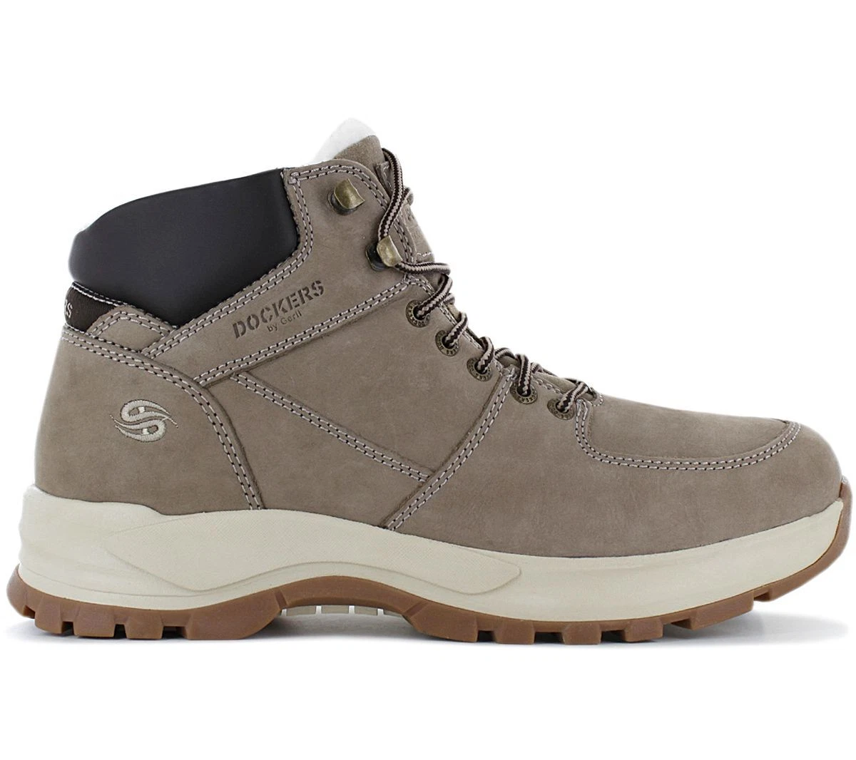 Dockers by Gerli Boots Padded 53KL102 300430 Men s Winter Boots Leather Gray