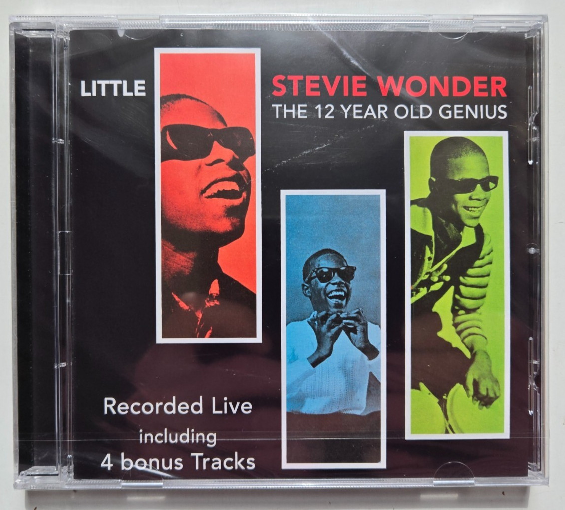 Little Stevie Wonder - The 12 Year Old Genius - CD 202 NEW & SEALED
