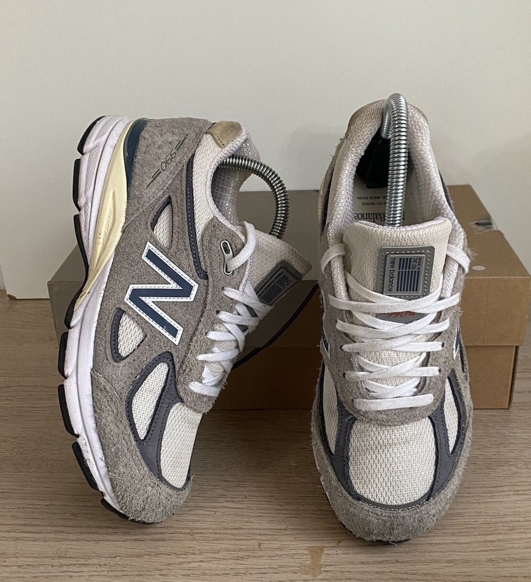 新品未使用newbalance U990TA4 Made in USA 25.5 U990TA4 New Balance 990V4 Gray Slate Blue (Men's) | eBay