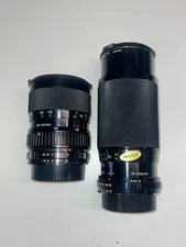 Soligor Zoom lenses 28-70mm F3.5 & 70-210 F4.5 Nikon mount