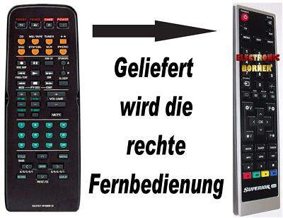 NEUWARE Ersatz Fernbedienung für Yamaha RAX101 RX797 WF688800 EX für RX-497 NEU