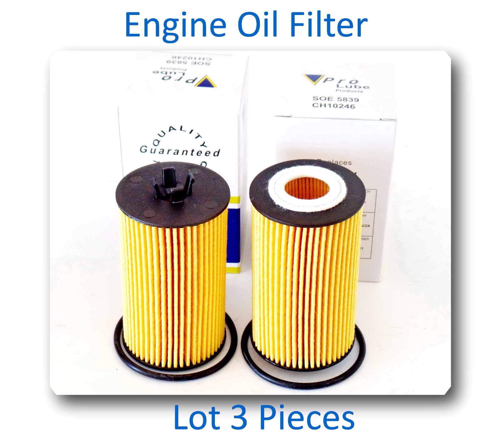 LOT OF 3 Oil Filter Fits: Fram CH10246 Buick Chevrolet Pontiac Saturn Suzuki