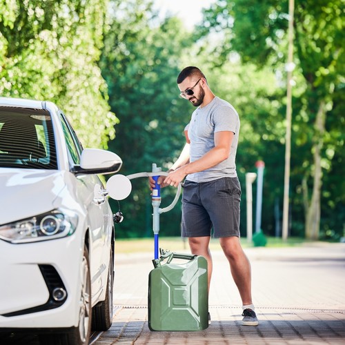 Fasspumpe Kanisterpumpe Elektrische Handpumpe Pumpe für Wasser Benzin Diesel - Bild 7 von 15