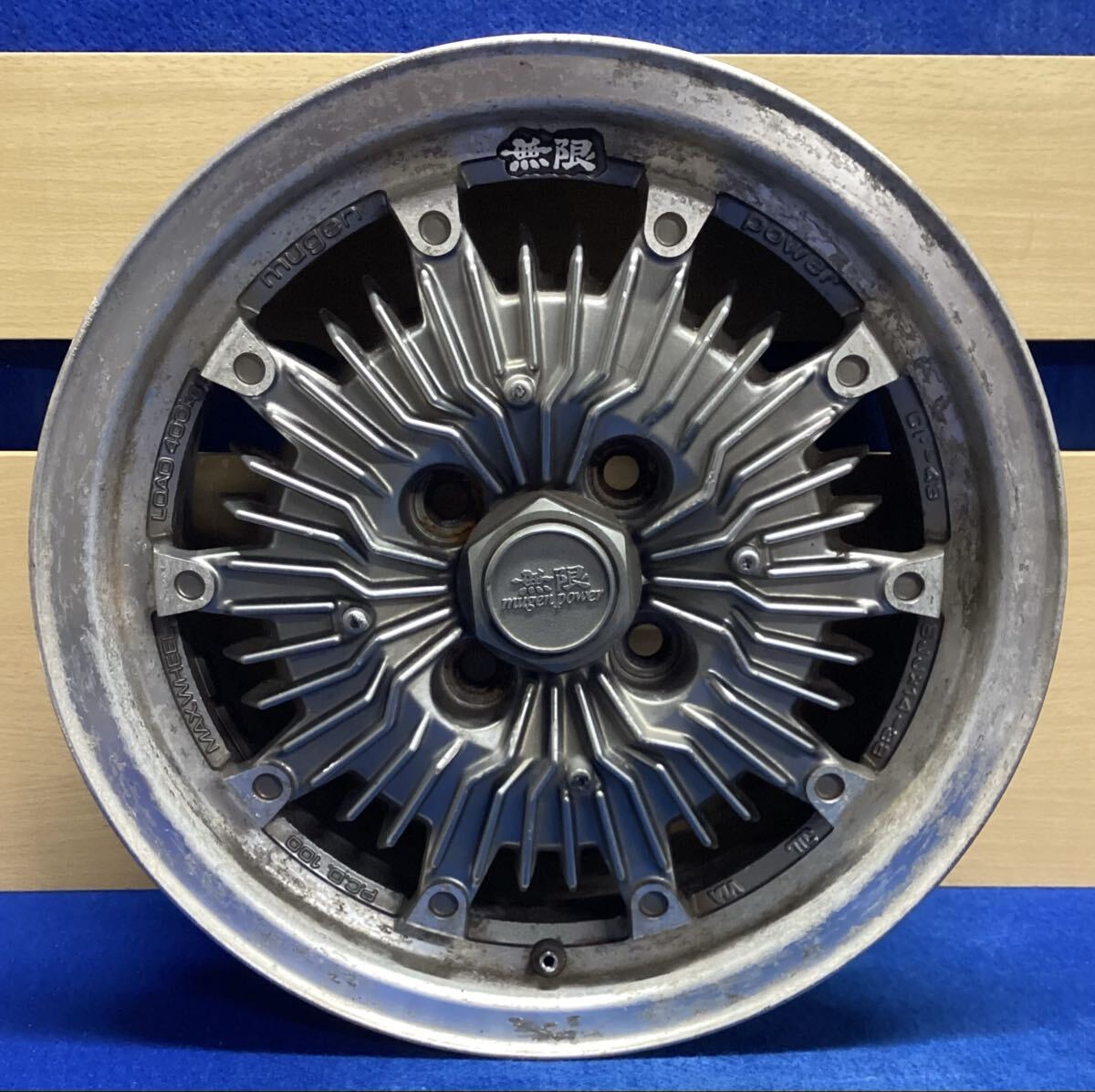 Mugen CF48 Wheels 4x100 13x5.5 Honda CRX Civic JDM Et38 for sale