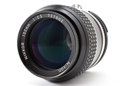 [Near MINT] Nikon Ai Nikkor 105mm f/2.5 MF Lens From JAPAN