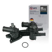 ZPY Engine Thermostat Housing Assembly Complete For Polo Seat 03C121111AM