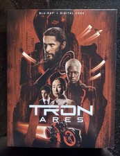 TRON ARES (Blu-ray, Digital, 2026) NEW W/SLIPCOVER 