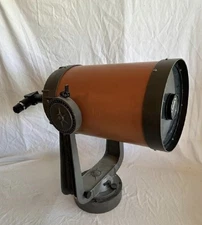 Vintage Celestron 8 Telescope Orange Tube