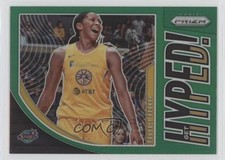 2020 Panini Prizm WNBA Get Hyped Green Prizm Candace Parker #2 fm0