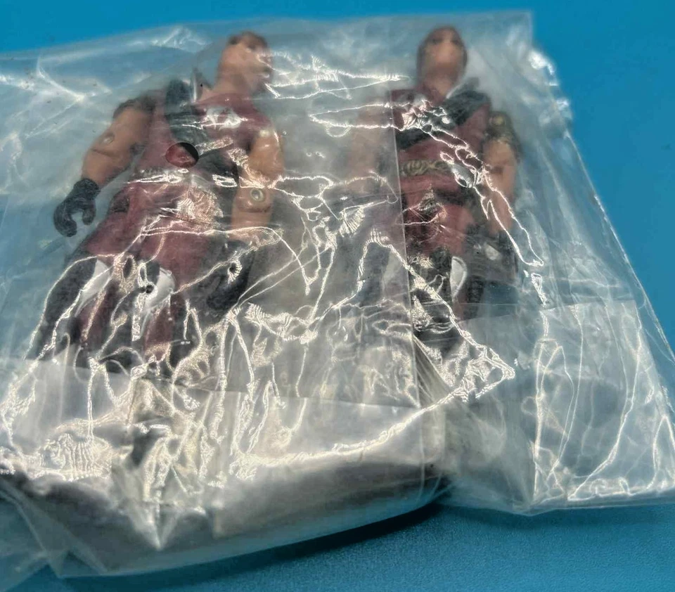 2002 GI JOECONVENTION МАЛИНОВАЯ УДАРНАЯ КОМАНДА TOMAX & XAMOT Фуксия Запечатанная - Изображение 2 из 4