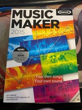 Magix Music Maker 2015 Edition for Windows DVD-ROM, complete in box